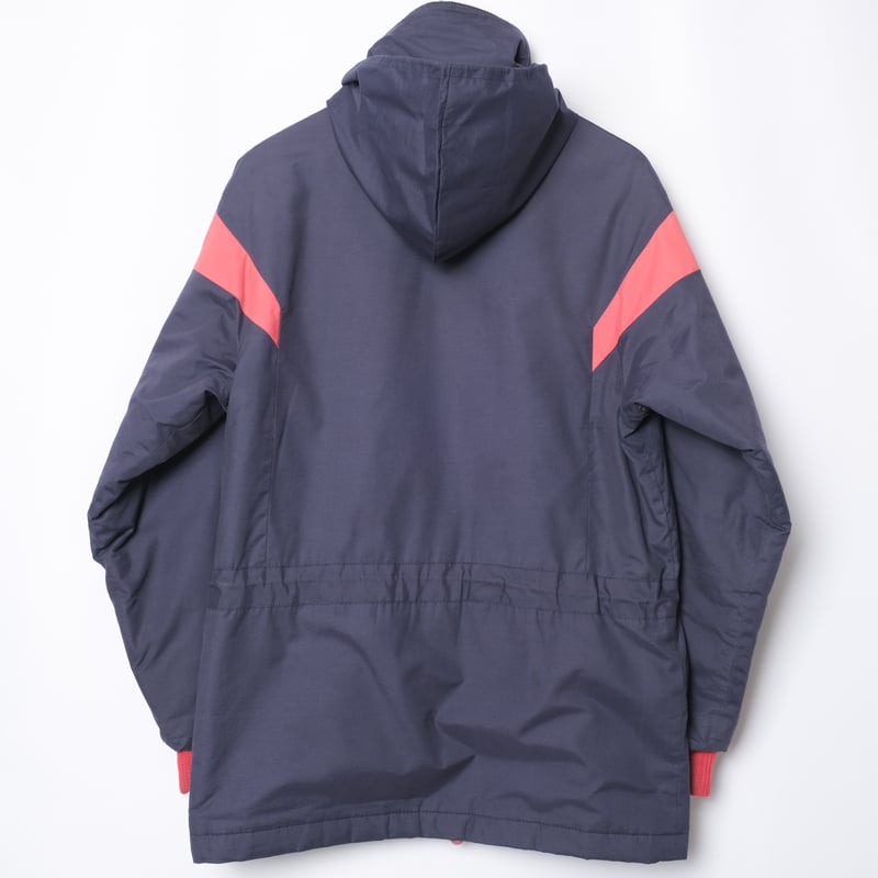 70-80s Vintage adidas Ventex Coat Navy × Red (M