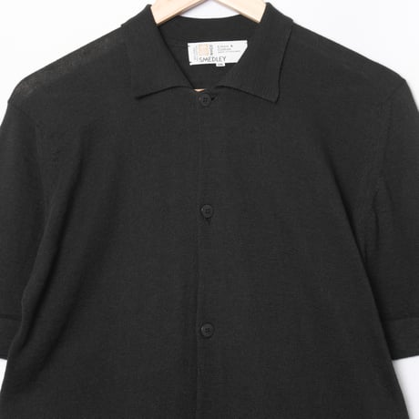 90s JOHN SMEDLEY Sea Island Linen Cotton Shirt（Made in England）