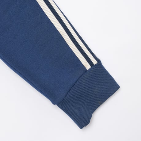 60s Vintage adidas Ventex Collarless Track Jacket Late World Mark Navy (Made in France)