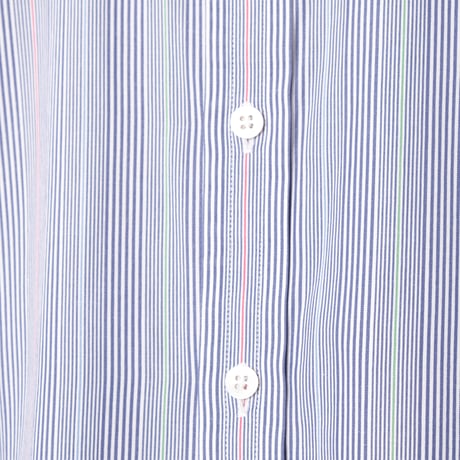 90s Turnbull&Asser Sea Island Cotton Striped Half Sleeve shirt（Made in England）