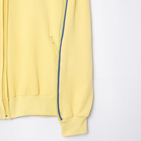 70s-80s Vintage adidas Hoodie Yellow x Navy