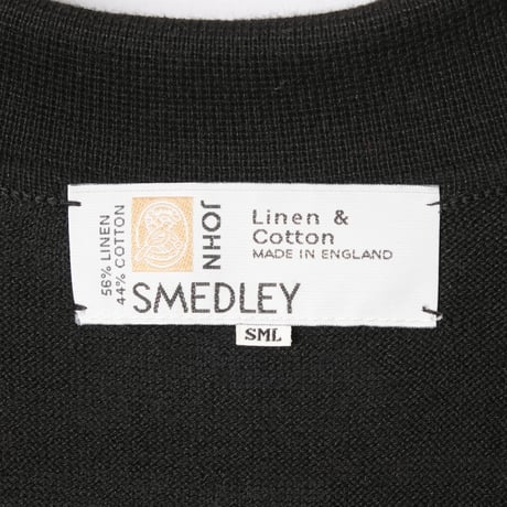 90s JOHN SMEDLEY Sea Island Linen Cotton Shirt（Made in England）