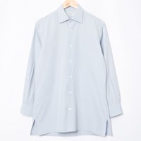 90s Charvet Cotton Shirt Blue（Made in France）