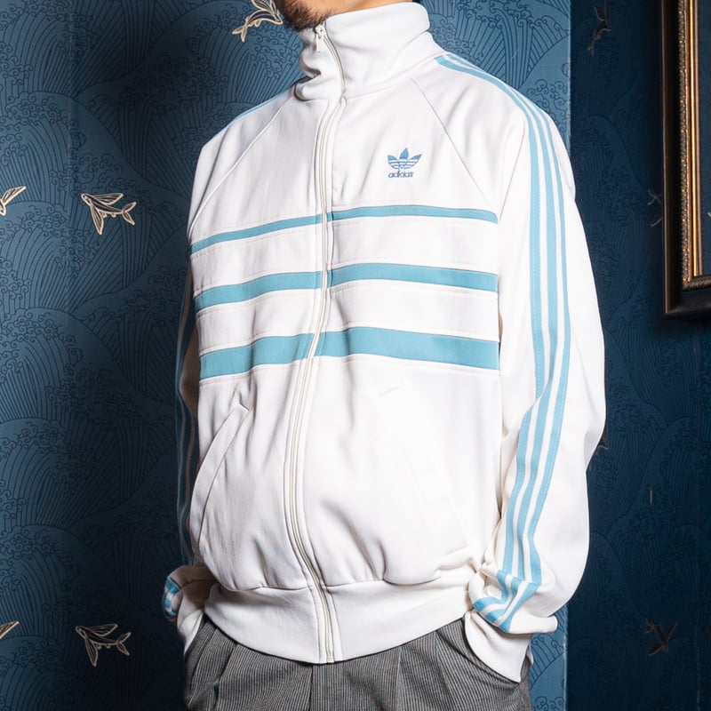 70-80s Vintage adidas Ventex Track Jacket Model