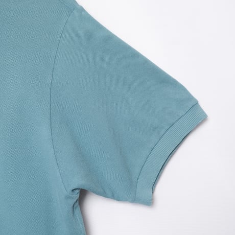 70-80s LACOSTE Polo Blue Gray（Made in France）