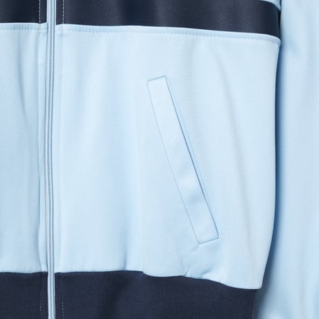 70-80s Vintage adidas Ventex Track Jacket Model First Light Blue× Navy（Made in France)