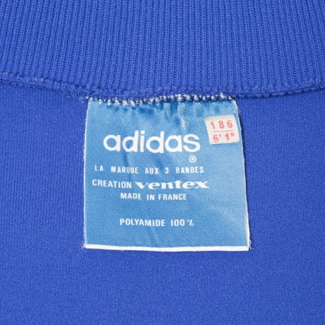 70s Vintage adidas Ventex Track Jacket Blue（Made in France）