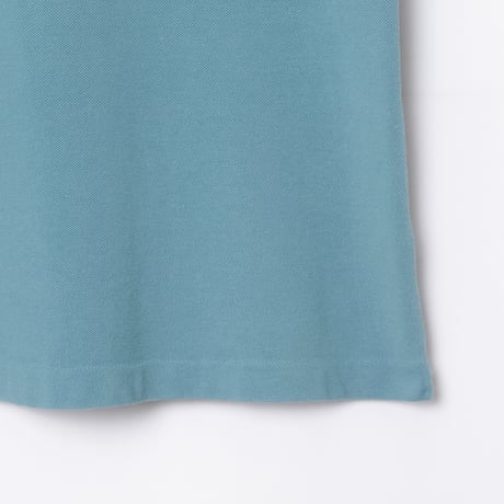 70-80s LACOSTE Polo Blue Gray（Made in France）