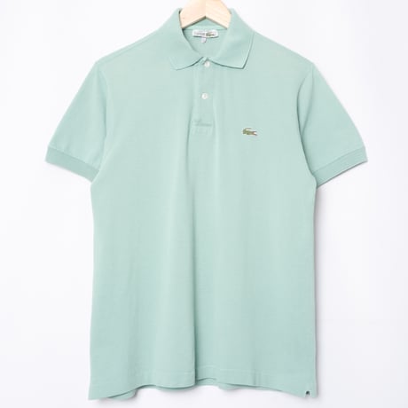 70s LACOSTE Polo Light Green（Made in France）