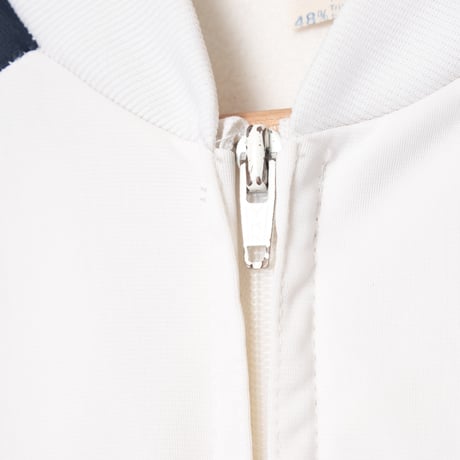 70-80s Vintage adidas Ventex ATP Track Jacket White × Navy（Made in France）