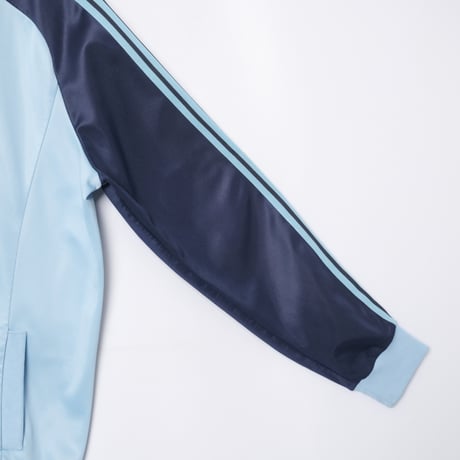 70-80s Vintage adidas Ventex ATP Track Jacket Light Blue × Navy (Made in France)2