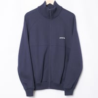 80s Vintage adidas Knit Track Jacket Navy (Made in West Germany)