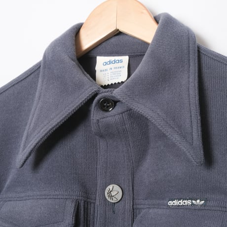 70s Vintage adidas Knit Short Jacket  (Made in France)