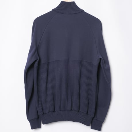 80s Vintage adidas Knit Track Jacket Navy (Made in West Germany)
