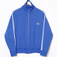 60s Vintage adidas Ventex Track Jacket Early World Mark Blue（Made in France)