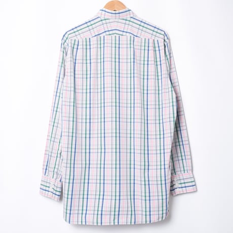 90s Turnbull&Asser Sea Island Cotton Checked Shirt（Made in England）