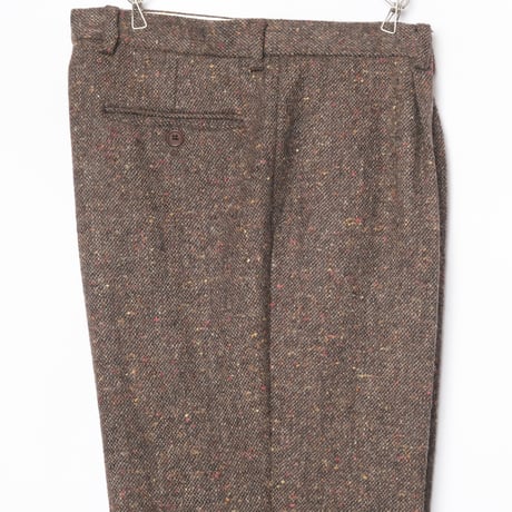 90-00s JOHN HANLY Tweed Suit (Made in England)