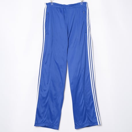 70-80s Vintage adidas Ventex ATP Track Trousers Blue (Made in France)