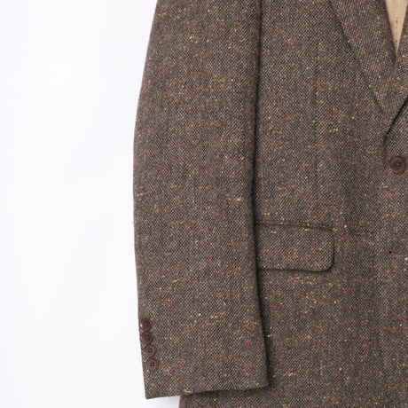 90-00s JOHN HANLY Tweed Suit (Made in England)