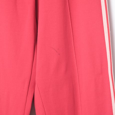 70s Vintage adidas Ventex World Mark Track Trousers Red (Made in France)