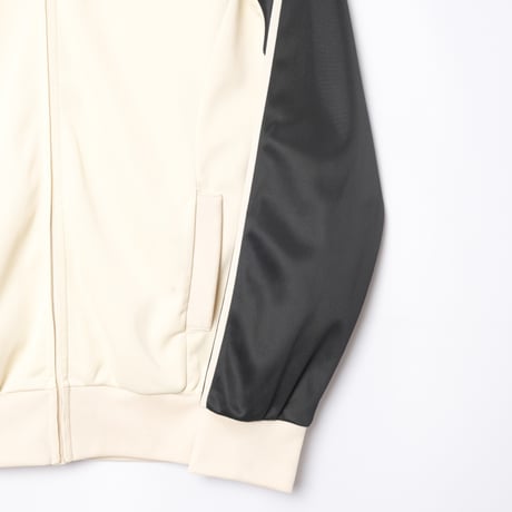 70-80s Vintage adidas Ventex ATP Track Jacket Ivory × Black (Made in France)