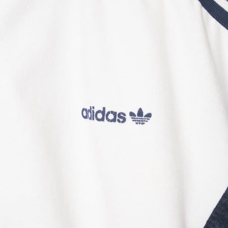70-80s Vintage adidas Ventex Track Jacket Model Challenger White × Light Blue (Made in France)