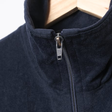 70-80s Vintage adidas Ventex Velours Track Jacket Navy (Made in France)