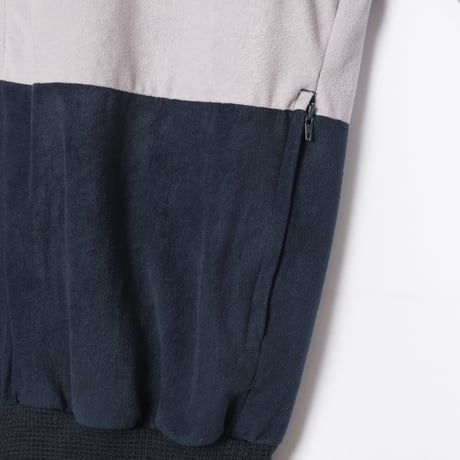 70-80s Vintage adidas Ventex Velours Track Jacket Navy (Made in France)