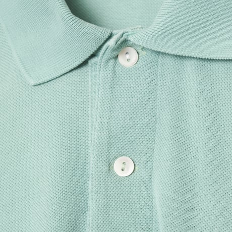70s LACOSTE Polo Light Green（Made in France）