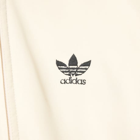 70-80s Vintage adidas Ventex ATP Track Jacket Ivory × Black H.ANDERSSON PLÅT AB（Made in France）