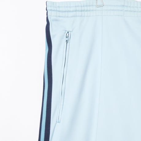 70−80s Vintage adidas Ventex ATP Track Trousers Light Blue (Made in France)