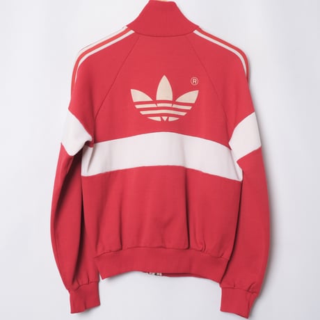 80s Vintage adidas Ventex Track Jacket Red（Made in Romania)