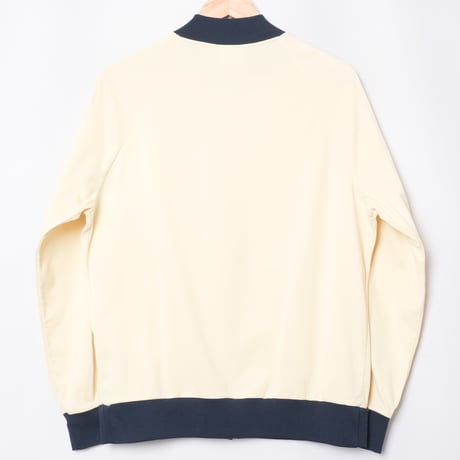 70s Vintage adidas ATP Ivory × Navy Track Jacket（Made in France）