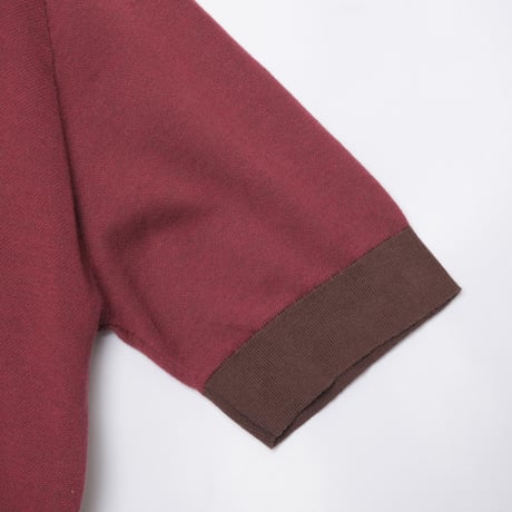90s JOHN SMEDLEY Sea Island Cotton Polo Shirt（Made in England)