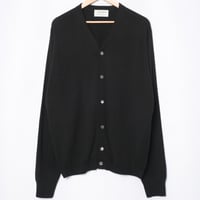 90s JOHN SMEDLEY × Pirre Samary Wool Cardigan（Made in England）