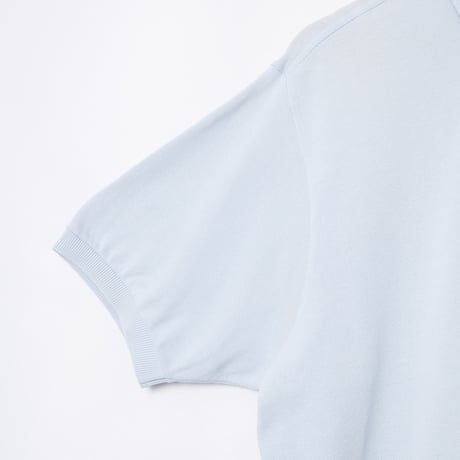 80s LACOSTE Polo Light Blue（Made in France）