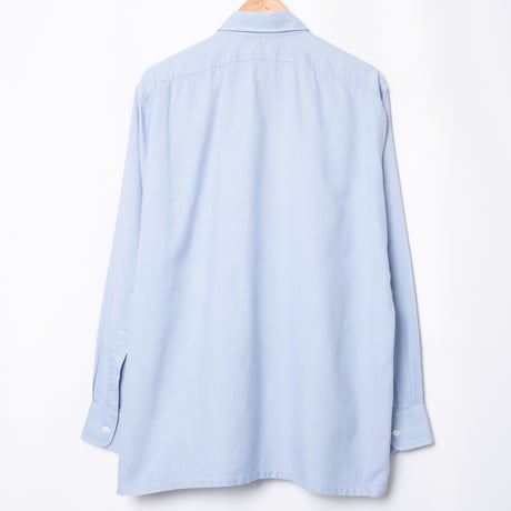 90s Charvet Cotton Shirt Blue（Made in France）