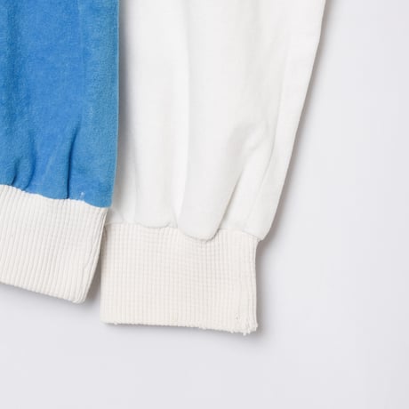 70-80s Vintage adidas Ventex Track Jacket Model Challenger White × Light Blue (Made in France)