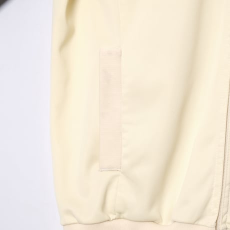 70-80s Vintage adidas Ventex ATP Track Jacket Ivory × Black H.ANDERSSON PLÅT AB（Made in France）