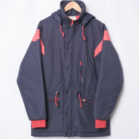 70-80s Vintage adidas Ventex Coat Navy × Red (Made in France)