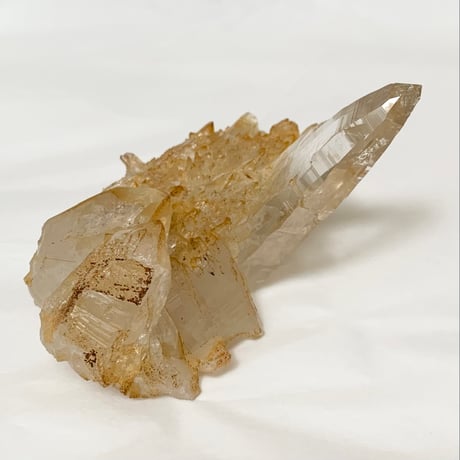 水晶 ゴールデンヒーラー＊クラスター／ヒマラヤ ガネーシュヒマール産
