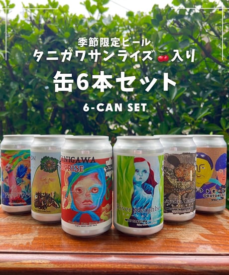 【季節限定ビール入り！】 350ml缶6本セット