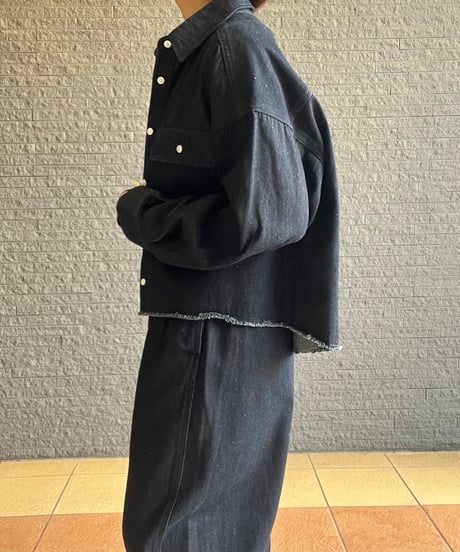 コンパクトデニムジャケット652-85577  / CLOCHE