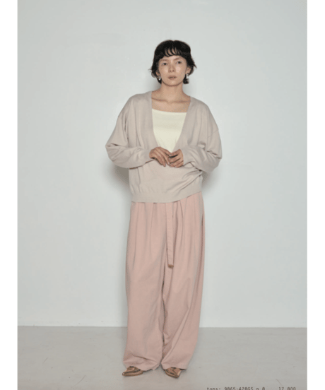 ベルテットウォッシュワイドパンツ 3965-363BT  / CHIGNON