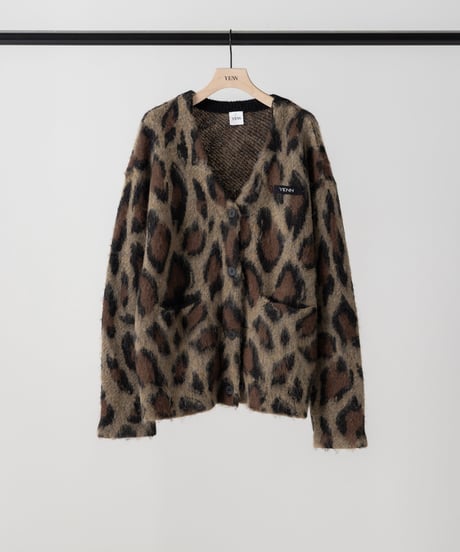 LEOPARD V NECK CD [Y264-92132] / YENN