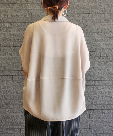 メッシュフレンチスリーブシャツ 652-85756 / CLOCHE