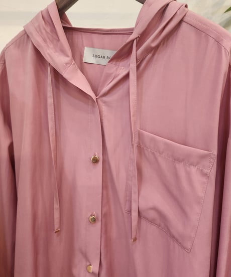 フーディー金ボタンシャツ268750 / sugarrose