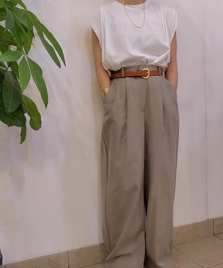 変形バックタックパンツ80268024 / Dignitecollier