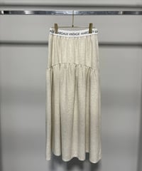 ロゴウエストギャザースカート MG SK-26142-A   / MARGAUX VINTAGE