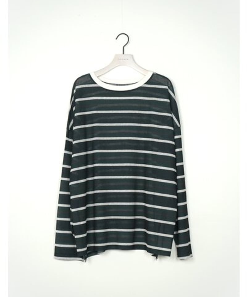 ｼｱｰﾗﾝﾀﾞﾑﾎﾞｰﾀﾞｰTEE 8466-768KO / CHIGNON | CALEN
